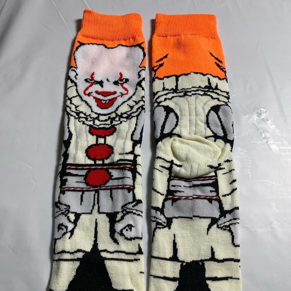 Horror Scary Movie Halloween Novelty Character Socks Mens Boys Size 7-10